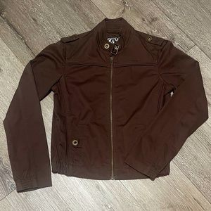 Women's Volcom Jacket Brown Size S